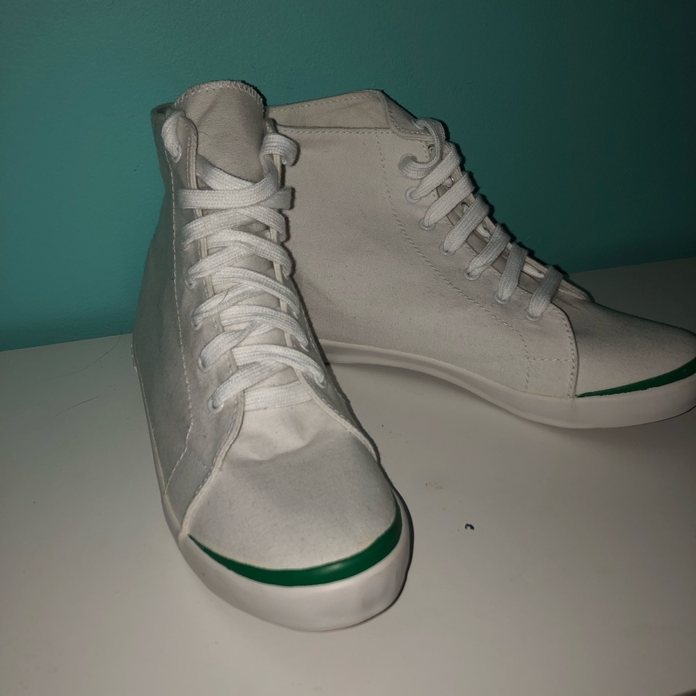 White High Top Sneakers (Converse Style)
